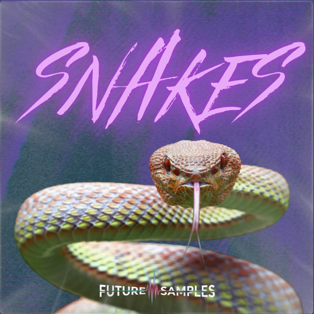 Future Samples - Snakes Sample Packs Software GUI Artwork