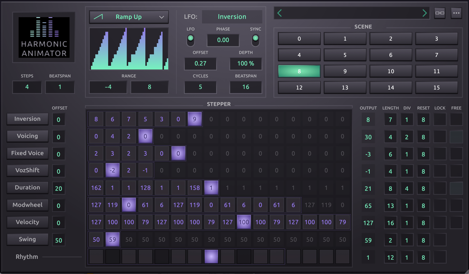 Grooveslap - Harmonic Animator Plugins & FX Software GUI Artwork