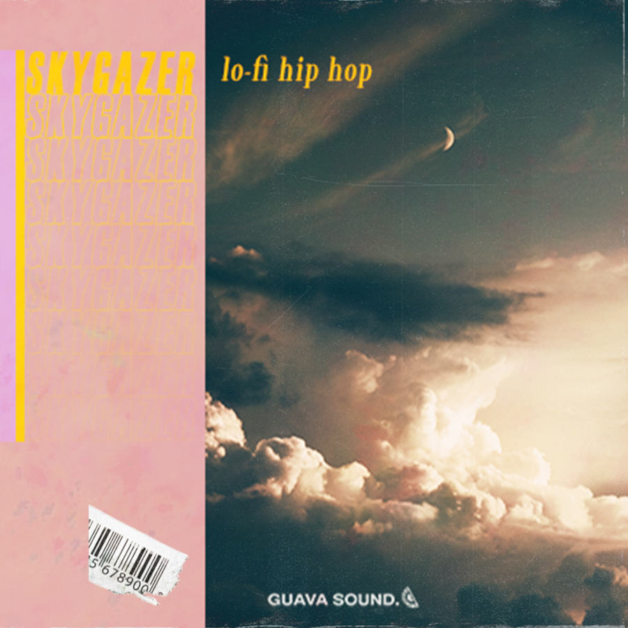 Guava Sound - Skygazer: Lo-Fi Hip Hop Sample Packs Software GUI Artwork