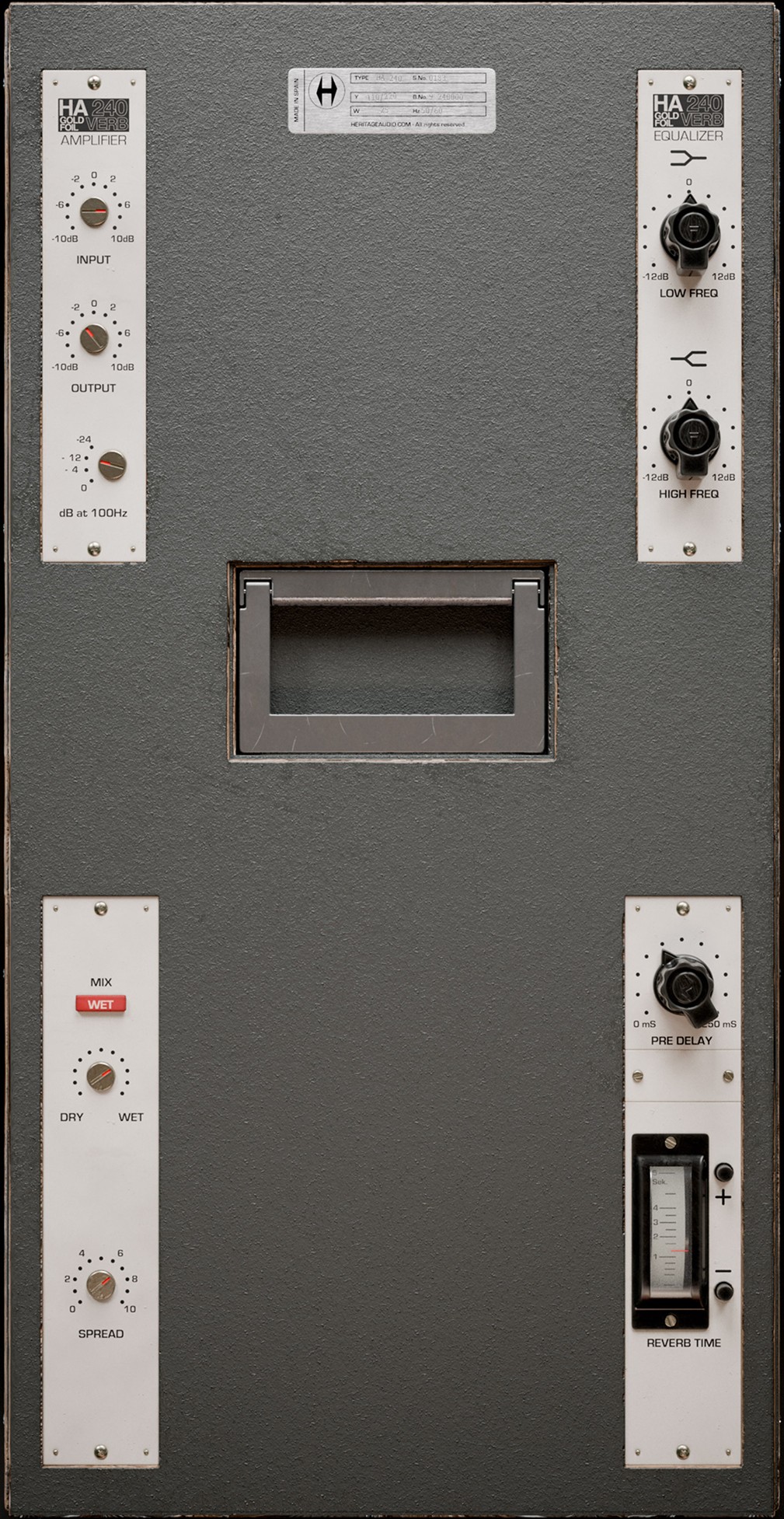 Heritage Audio - HA240 Gold Foil Verb Screenshot 2