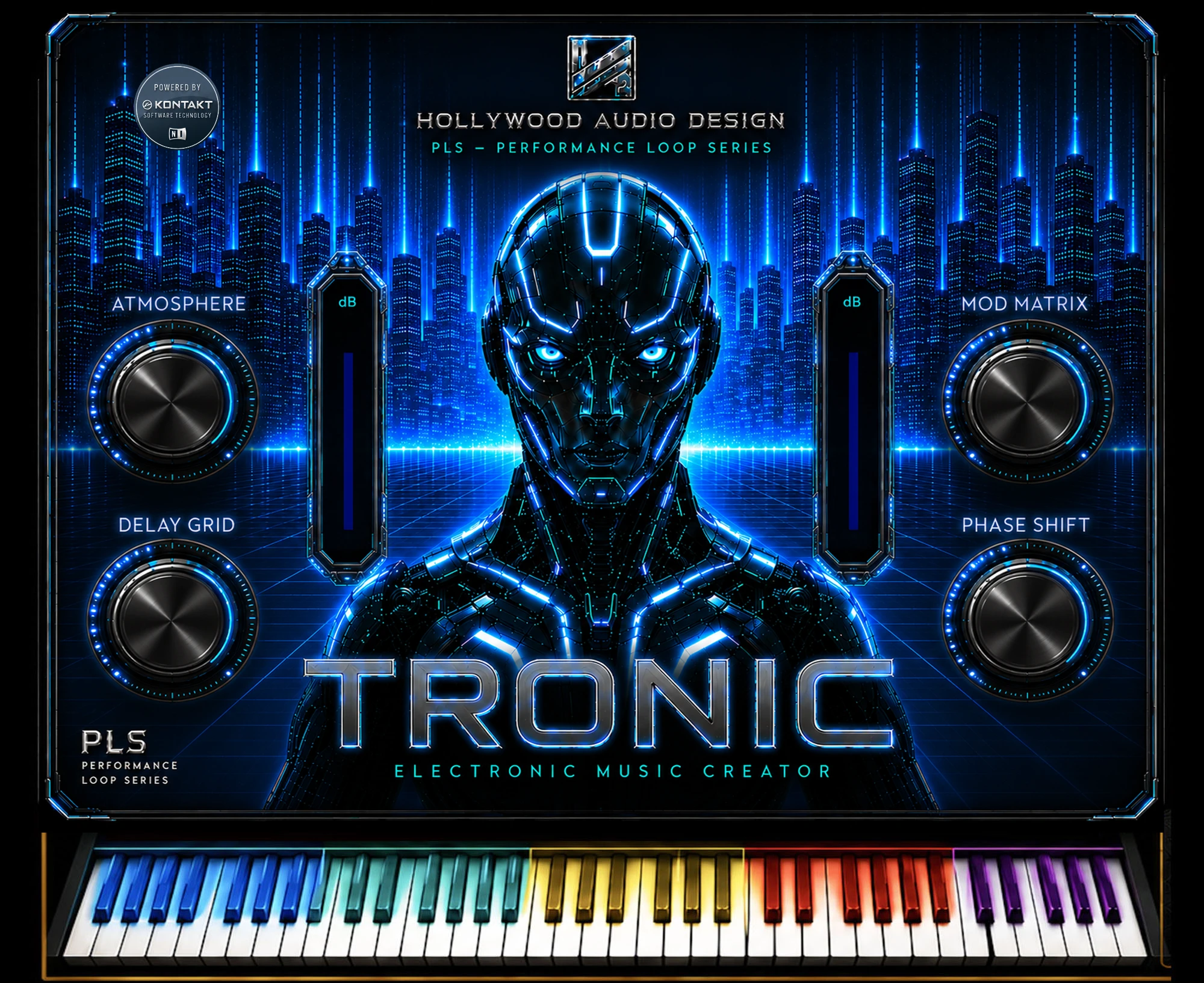 Hollywood Audio Design - Tronic Kontakt Instruments Software GUI Artwork
