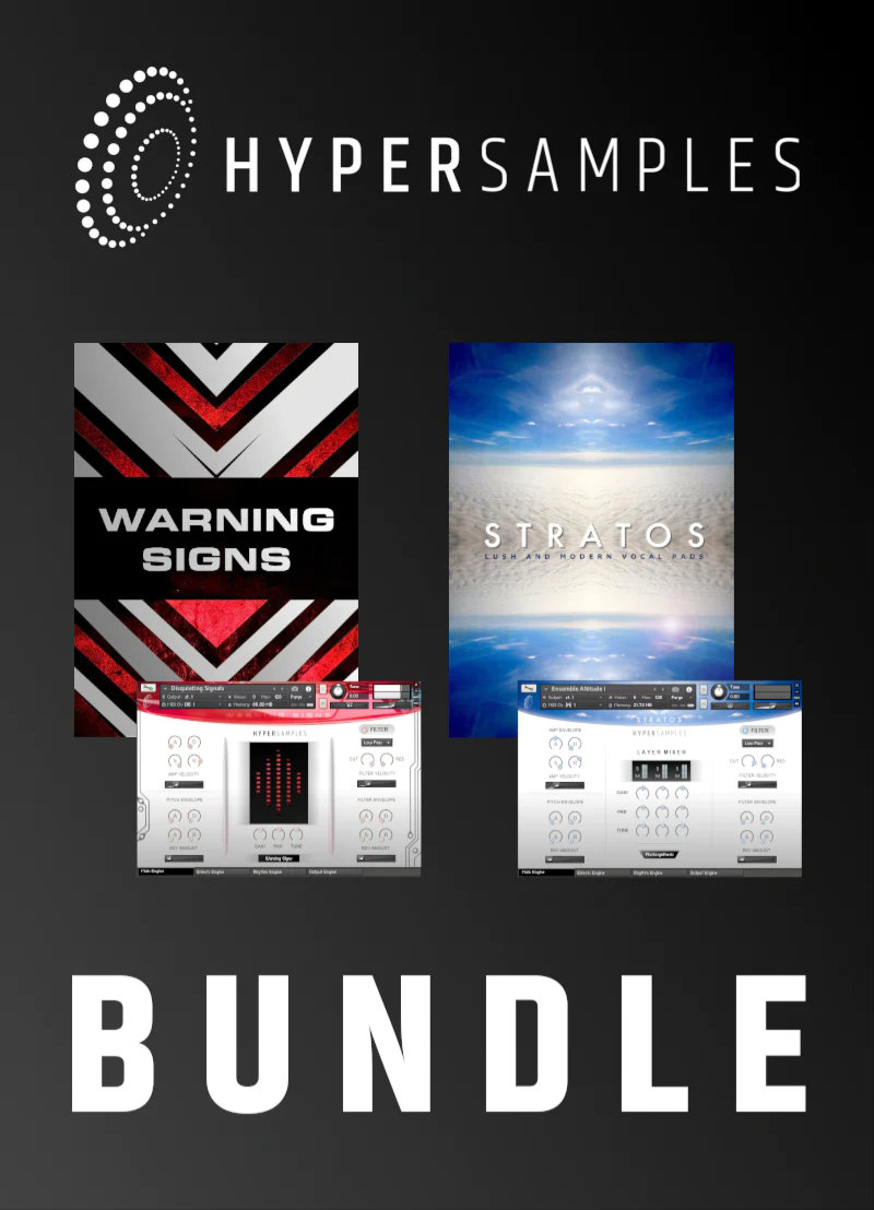 Hypersamples - Hypersamples Bundle Kontakt Instruments Software GUI Artwork