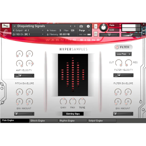 Hypersamples - Warning Signs Screenshot 2