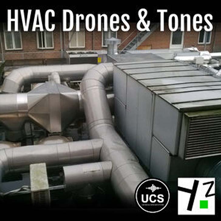 Hzandbits - HVAC Drones and Tones Sample Packs Software GUI Artwork
