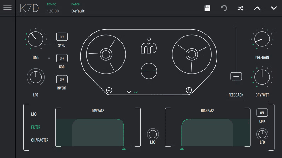 Imaginando - K7D - Tape Delay Screenshot 2