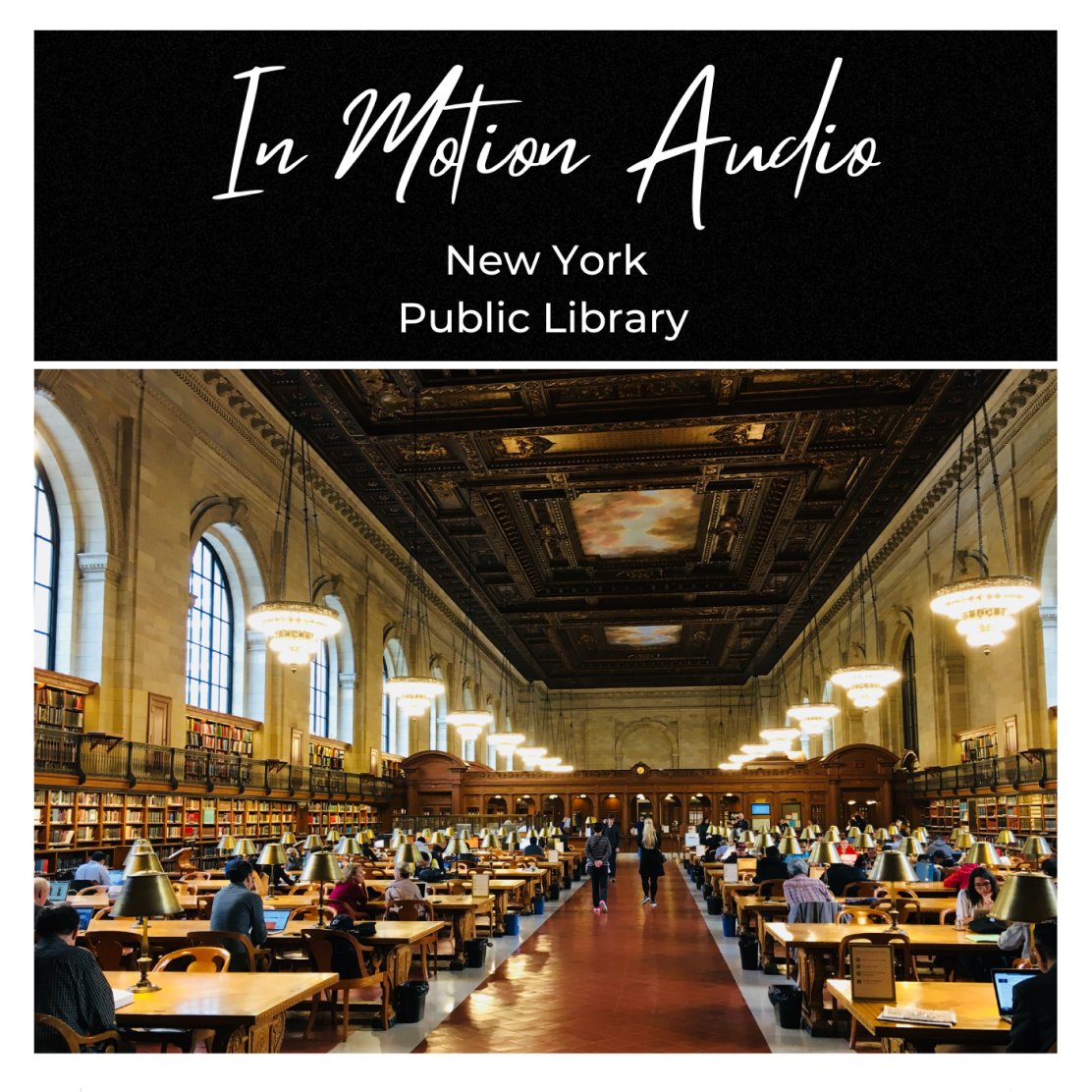 In Motion Audio - New York Public Library Sample Packs Software GUI Artwork