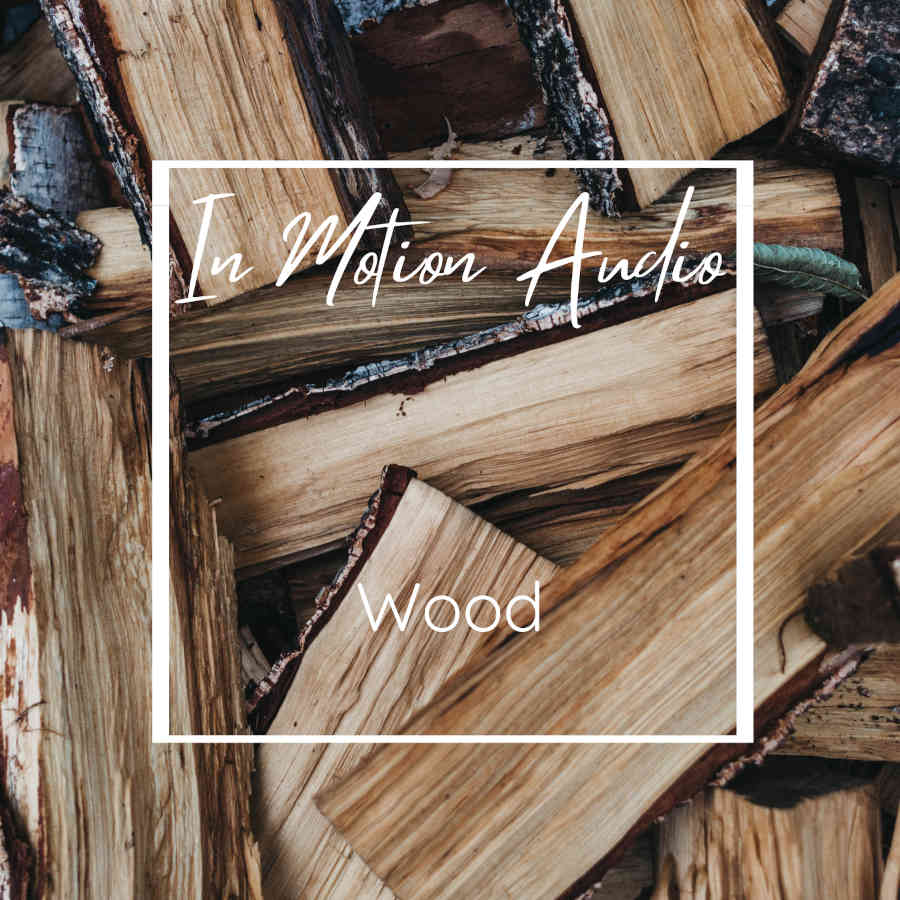 In Motion Audio - Wood Sample Packs Software GUI Artwork