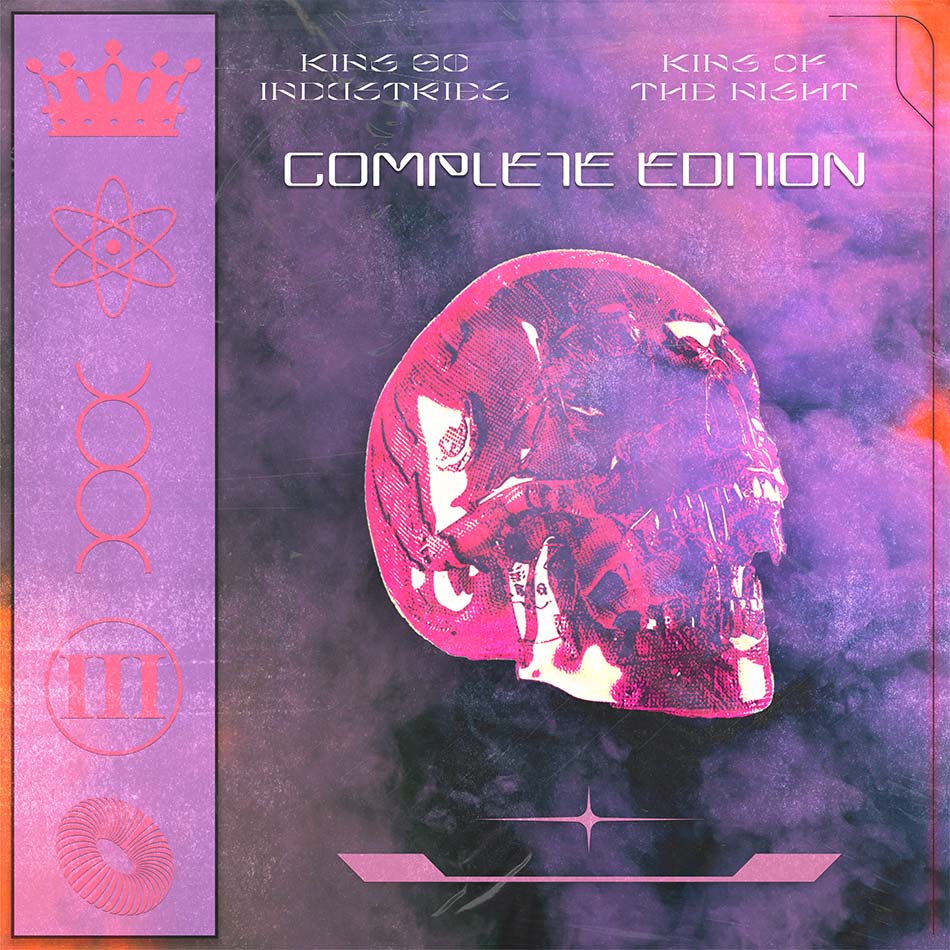 King 80 Industries - King Of The Night Sample Packs Software GUI Artwork