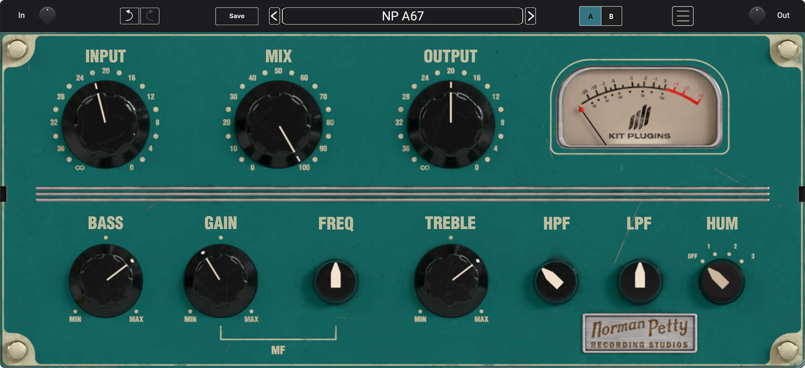 Kit Plugins - NP A67 Plugins & FX Software GUI Artwork
