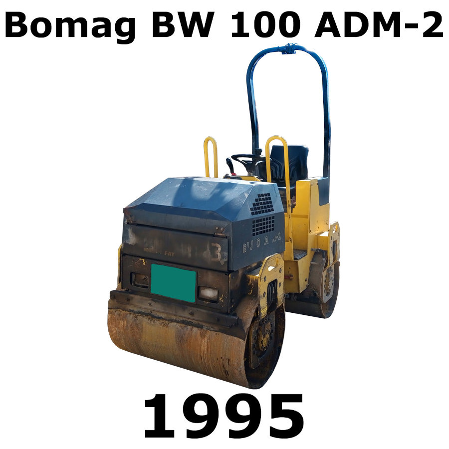 Krampfstadt Studio - Bomag BW 100 ADM​-​2 1995 Road Roller Sample Packs Software GUI Artwork