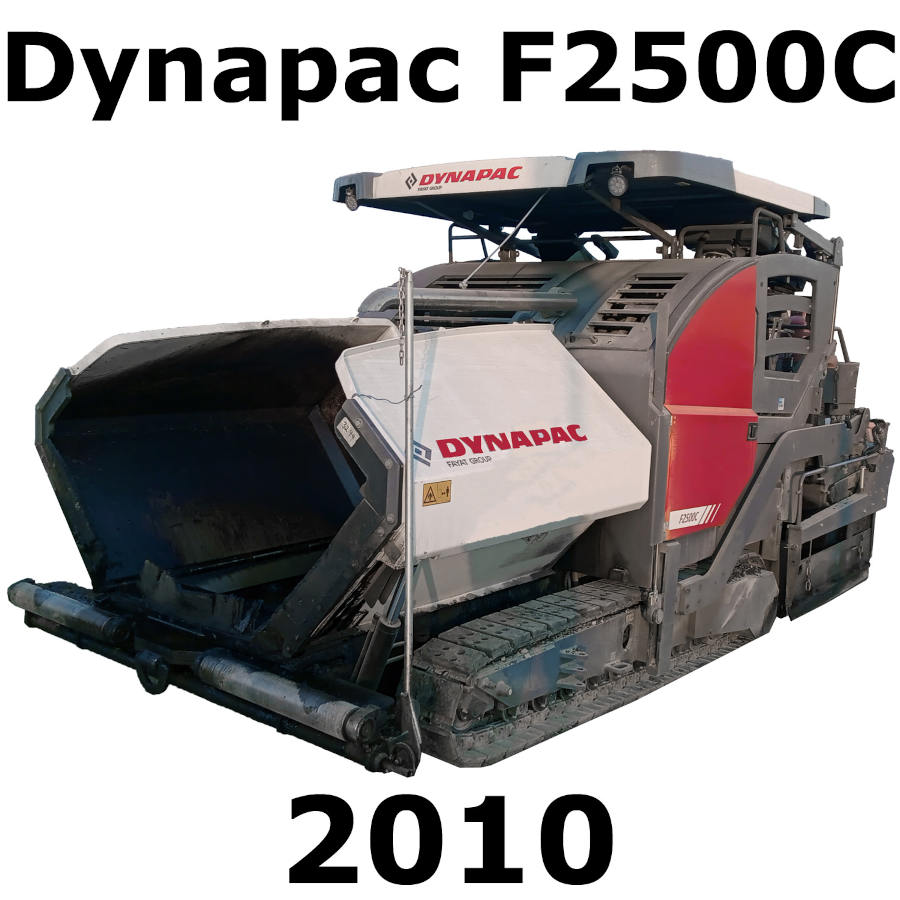 Krampfstadt Studio - Dynapac F2500C 2010 tracked asphalt paver Sample Packs Software GUI Artwork