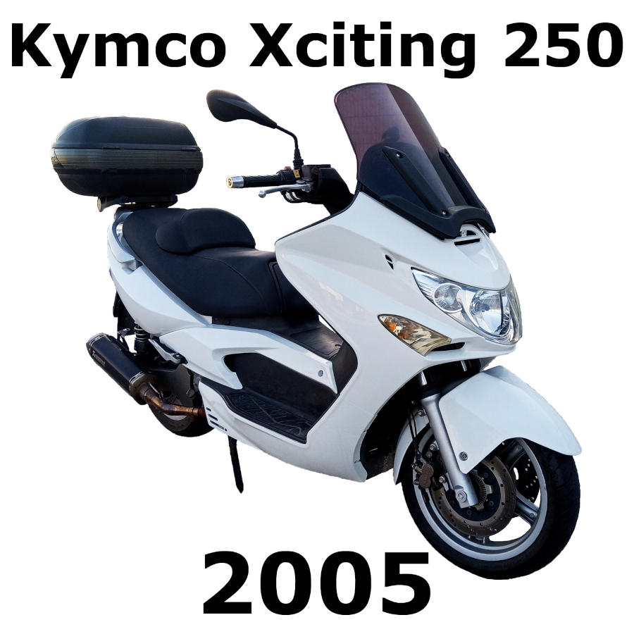 Krampfstadt Studio - Kymco Xciting 250 2005 maxi touring scooter motorcycle Sample Packs Software GUI Artwork