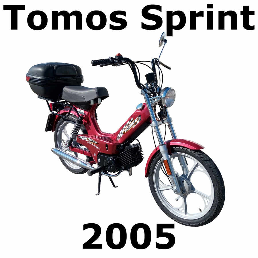 Krampfstadt Studio - Tomos Sprint 2005 moped motorcycle Sample Packs Software GUI Artwork