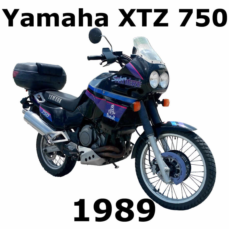 Krampfstadt Studio - Yamaha XTZ 750 1989 sport bike motorcycle Sample Packs Software GUI Artwork