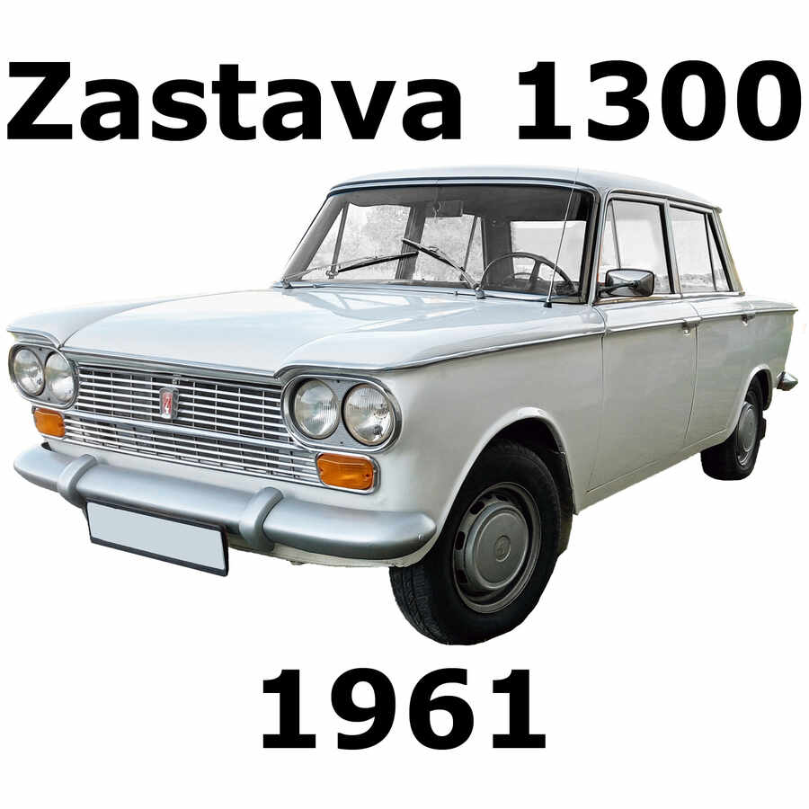 Krampfstadt Studio - Zastava 1300 1961 large family car Sample Packs Software GUI Artwork