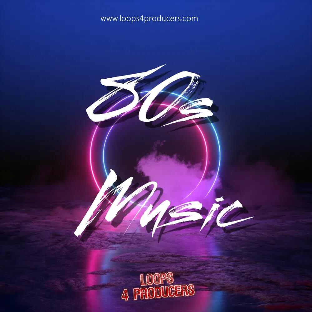 Loops 4 Producers - 80s Music Sample Packs Software GUI Artwork