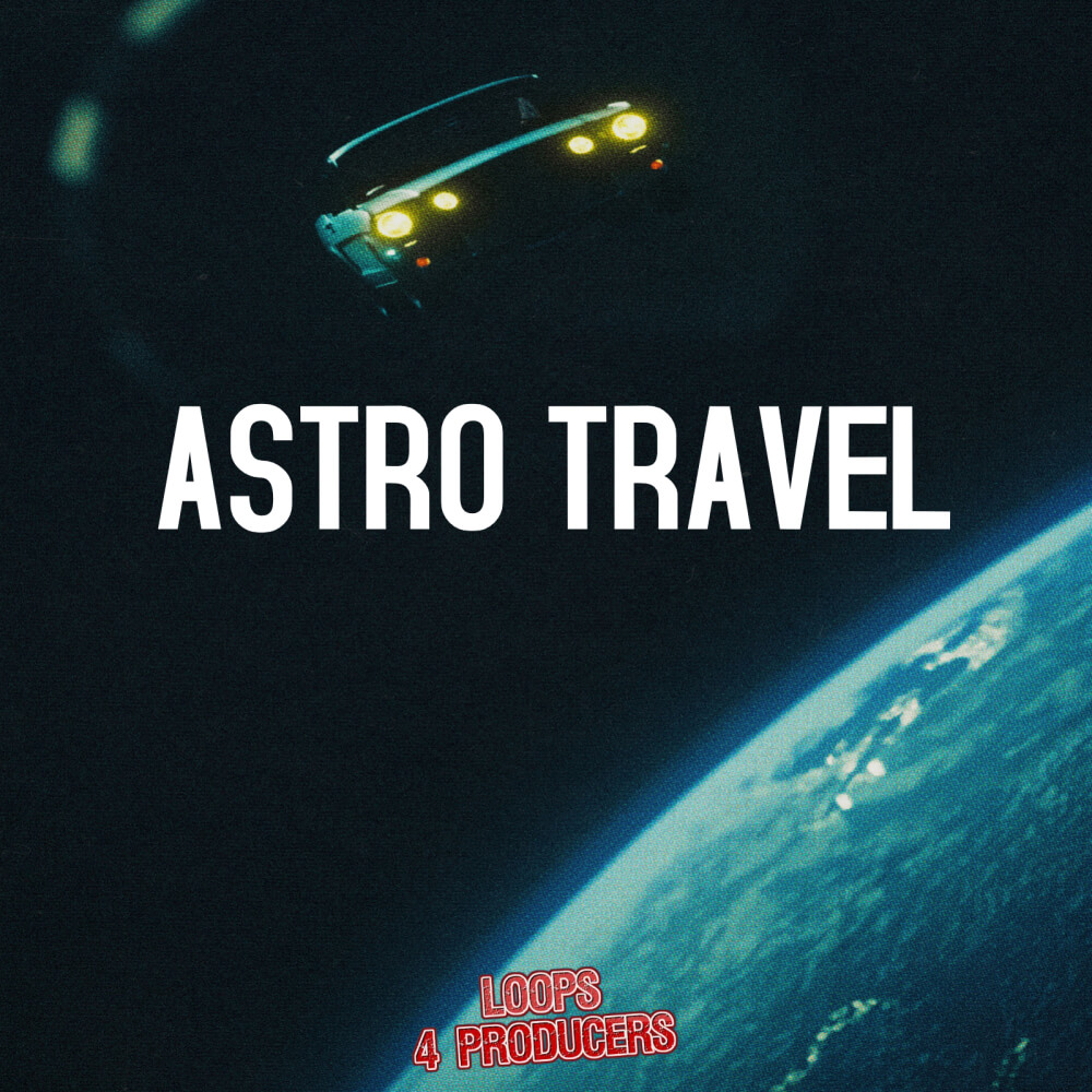 Loops 4 Producers - Astro Travel Sample Packs Software GUI Artwork
