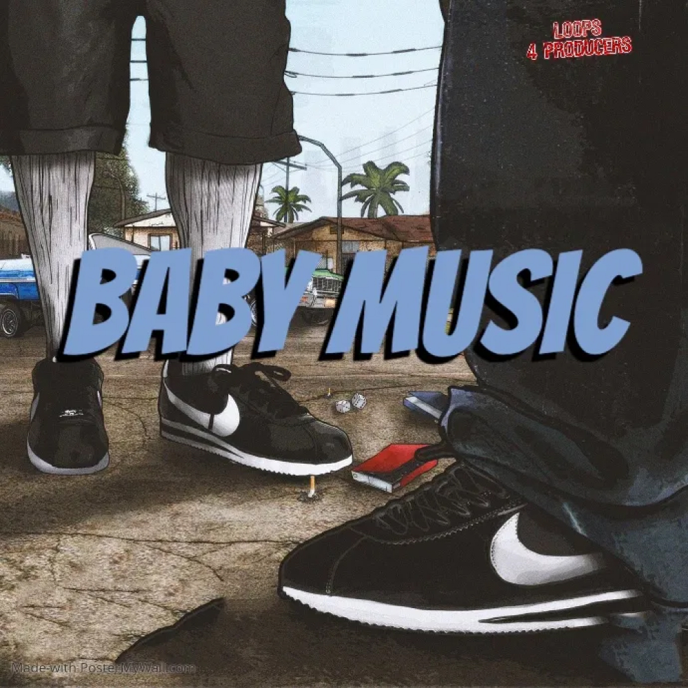 Loops 4 Producers - Baby Music Sample Packs Software GUI Artwork