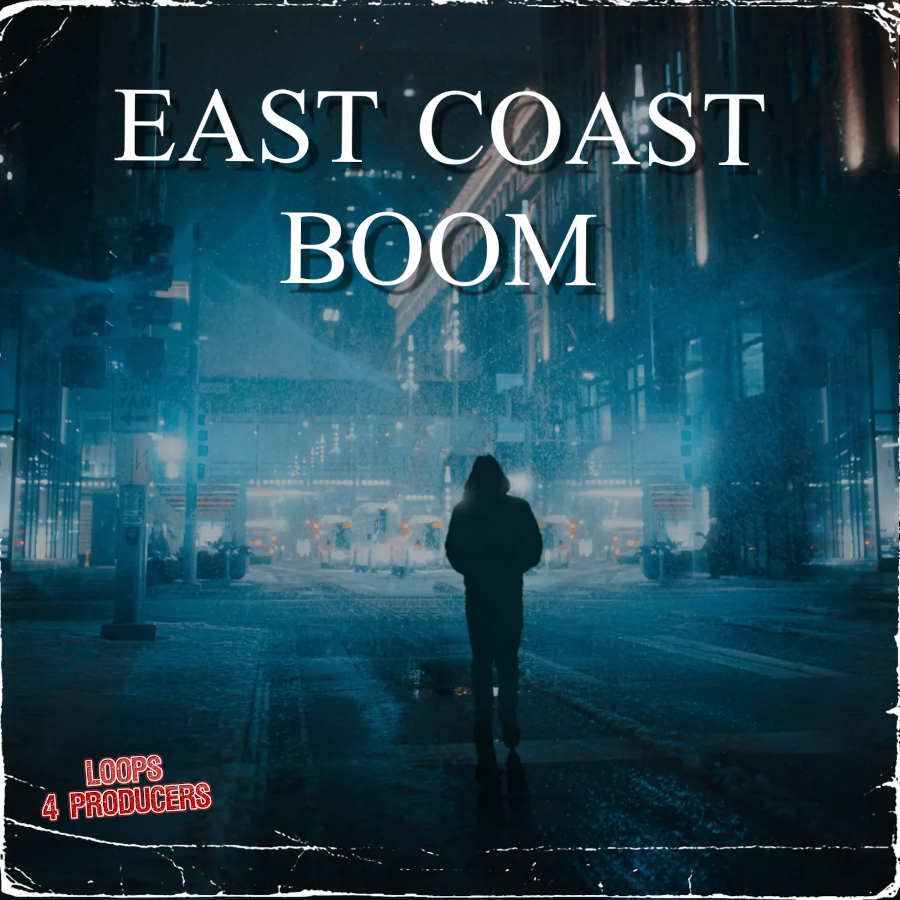 Loops 4 Producers - East Coast Boom Sample Packs Software GUI Artwork