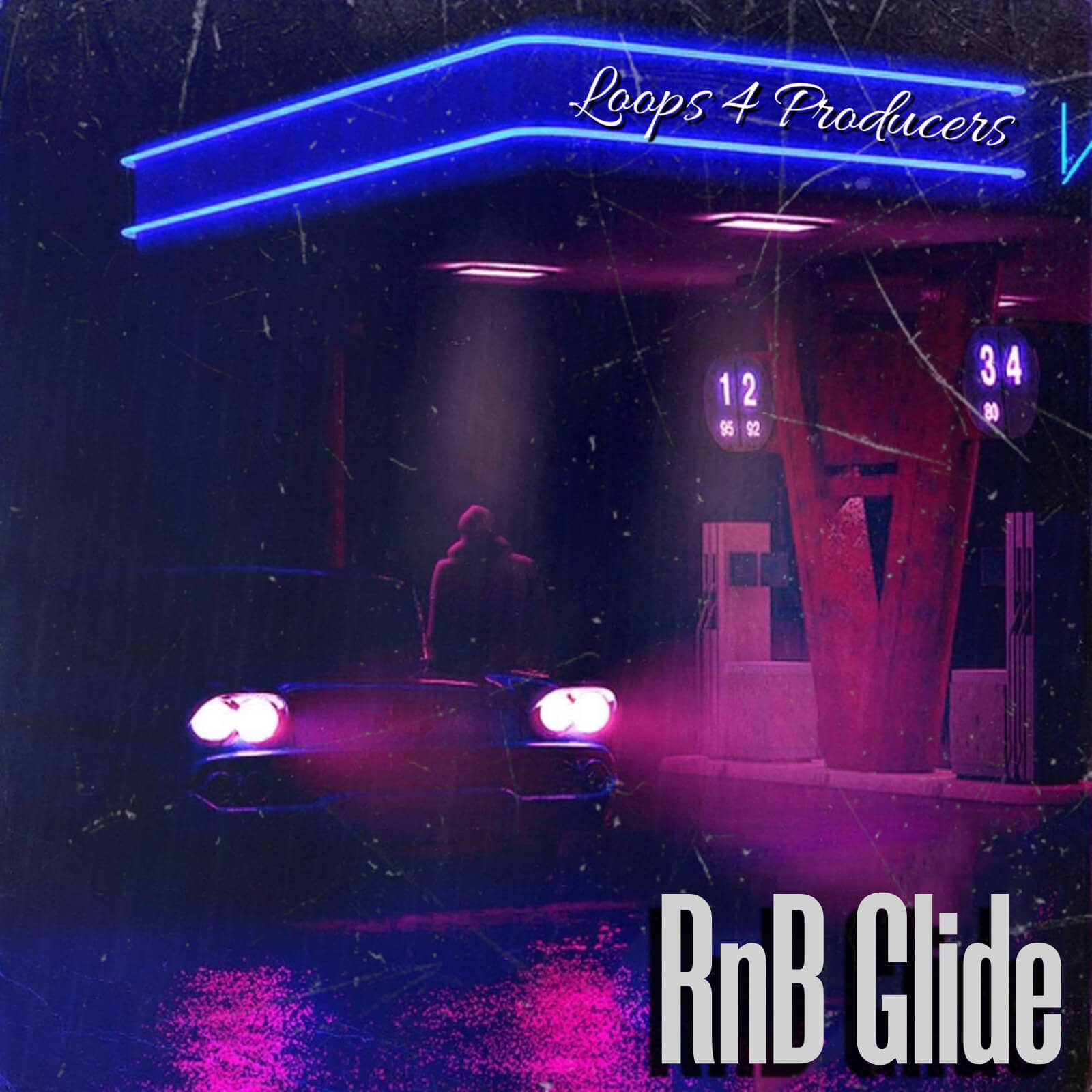 Loops 4 Producers - RnB Glide Sample Packs Software GUI Artwork