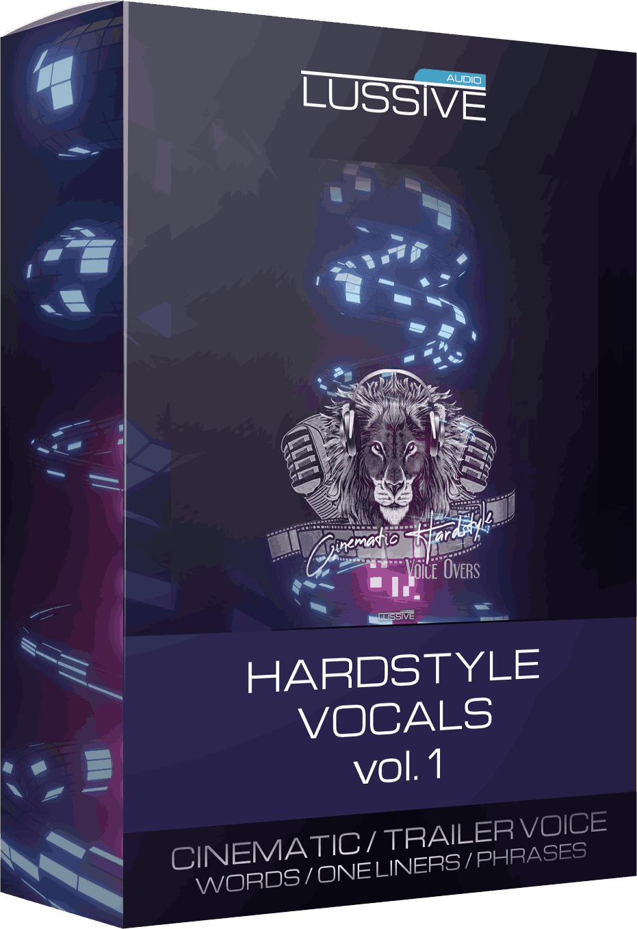 Lussive Audio - Hardstyle Vocals Vol. 1: Cinematic Sample Packs Software GUI Artwork