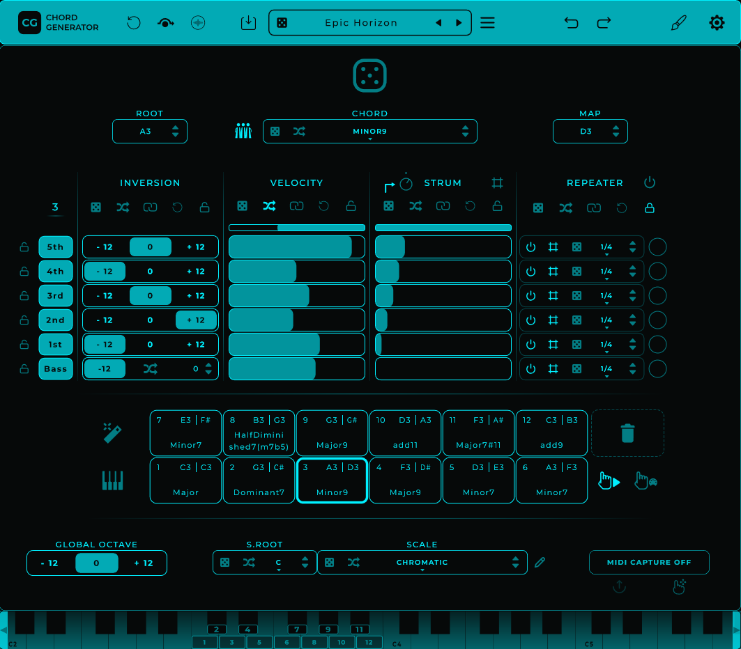 Mario Nieto World - Chord Generator Screenshot 2