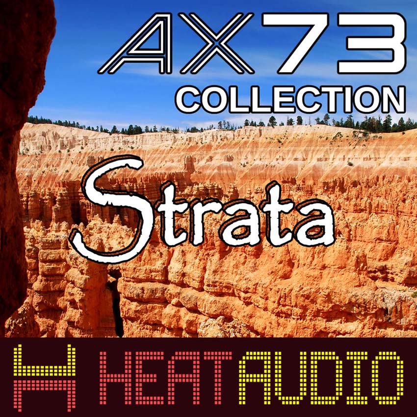 Martinic - Strata Collection: AX73 Presets Software GUI Artwork