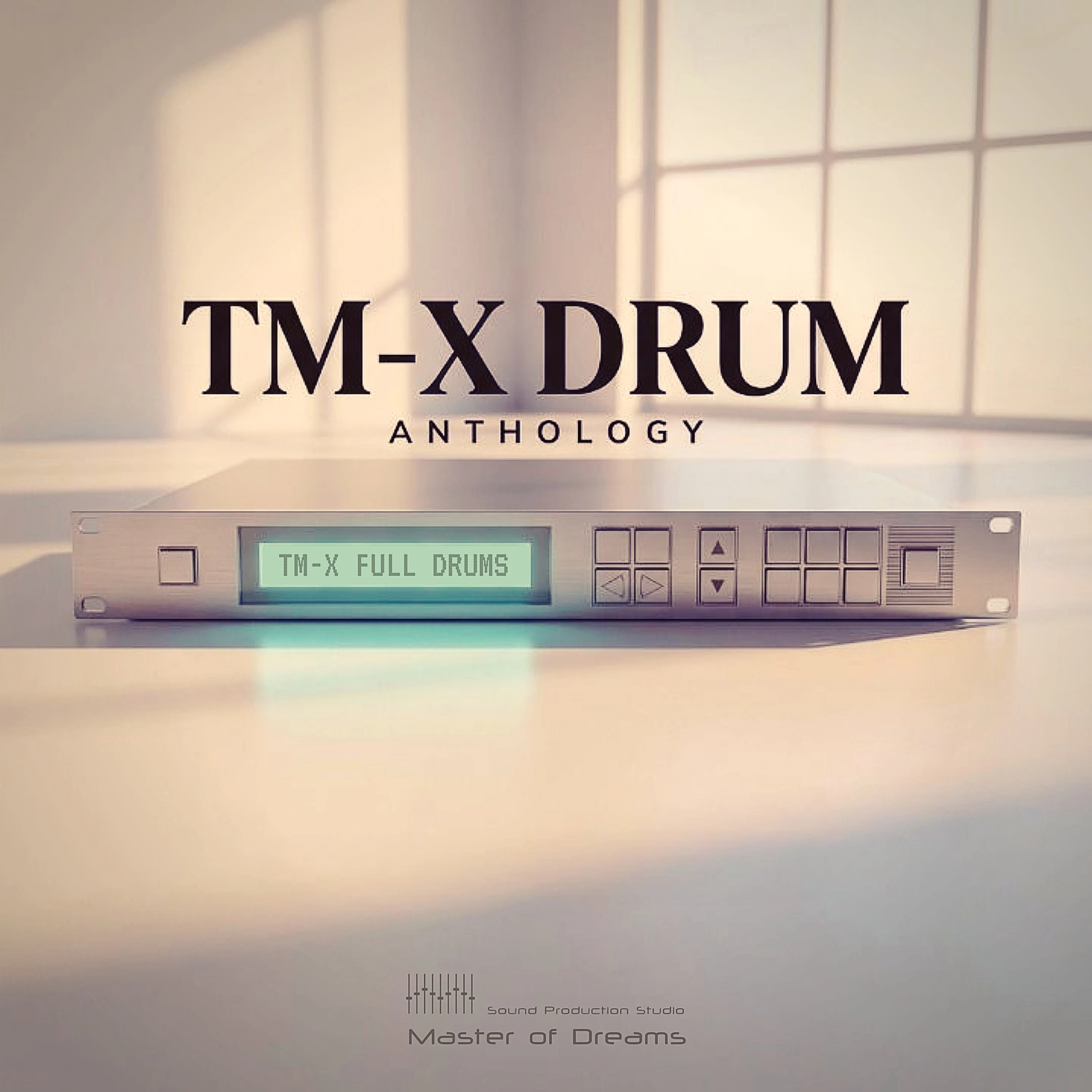 Master Of Dreams - TM-X Drum Anthology Sample Packs Software GUI Artwork