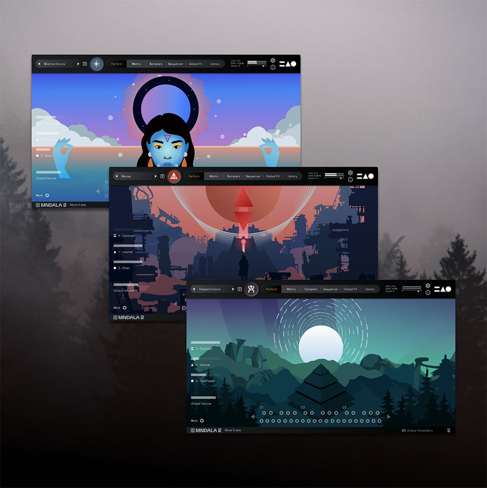 MNTRA - MNTRA Cinematic Bundle Plugins & FX Software GUI Artwork