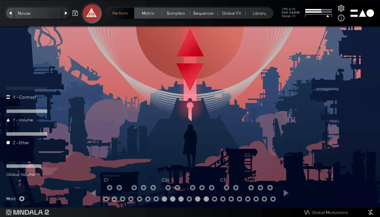 MNTRA - Arca Plugins & FX Software GUI Artwork