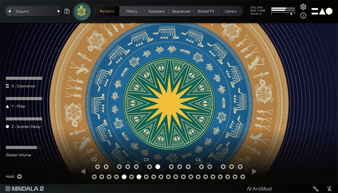 MNTRA - Ha Noi Plugins & FX Software GUI Artwork