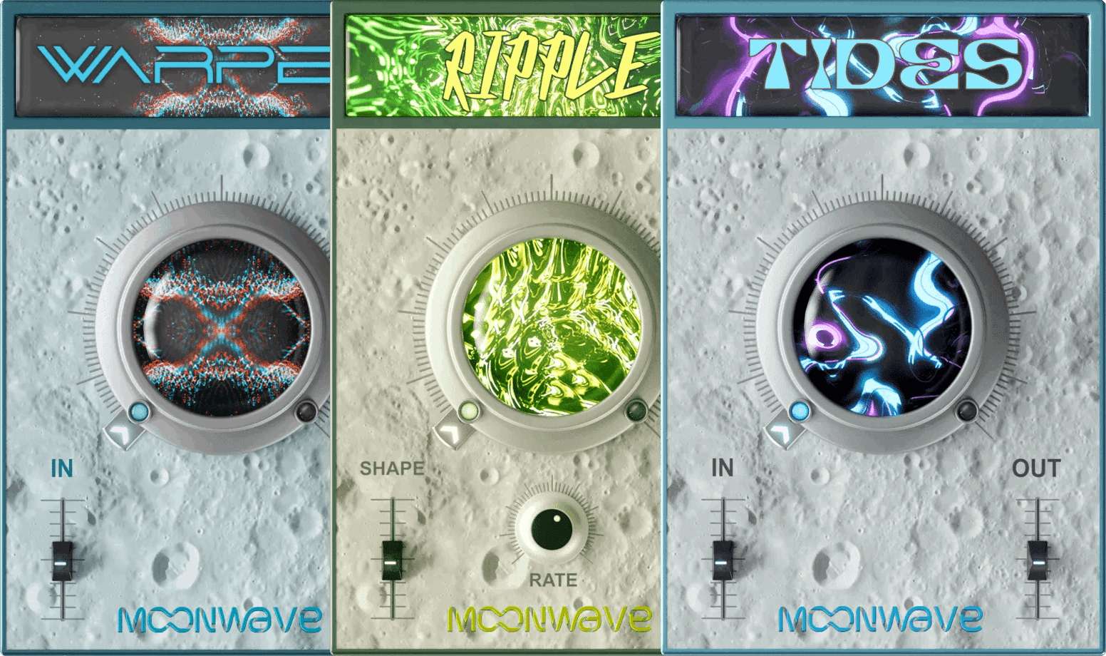 Moonwave FX - Moonwave Trippy Bundle Plugins & FX Software GUI Artwork