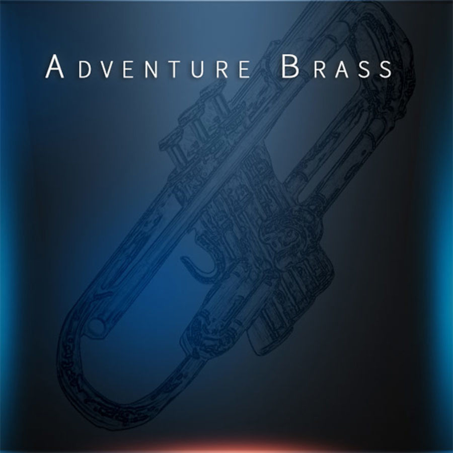 Musical Sampling - Adventure Brass Kontakt Instruments Software GUI Artwork