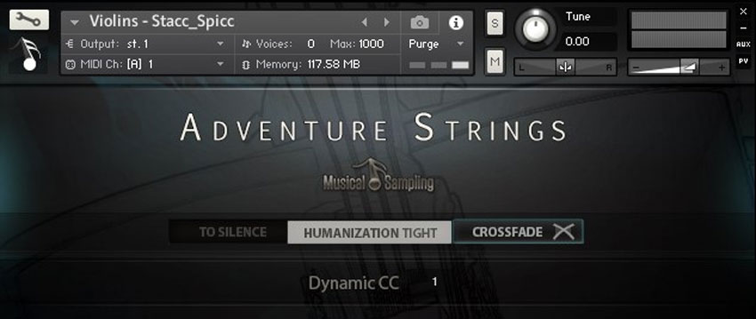 Musical Sampling - Adventure Strings Screenshot 2