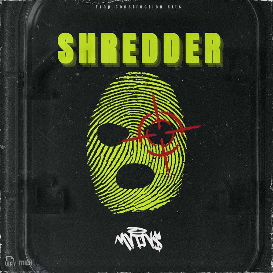 MVTIVS - Shredder Sample Packs Software GUI Artwork