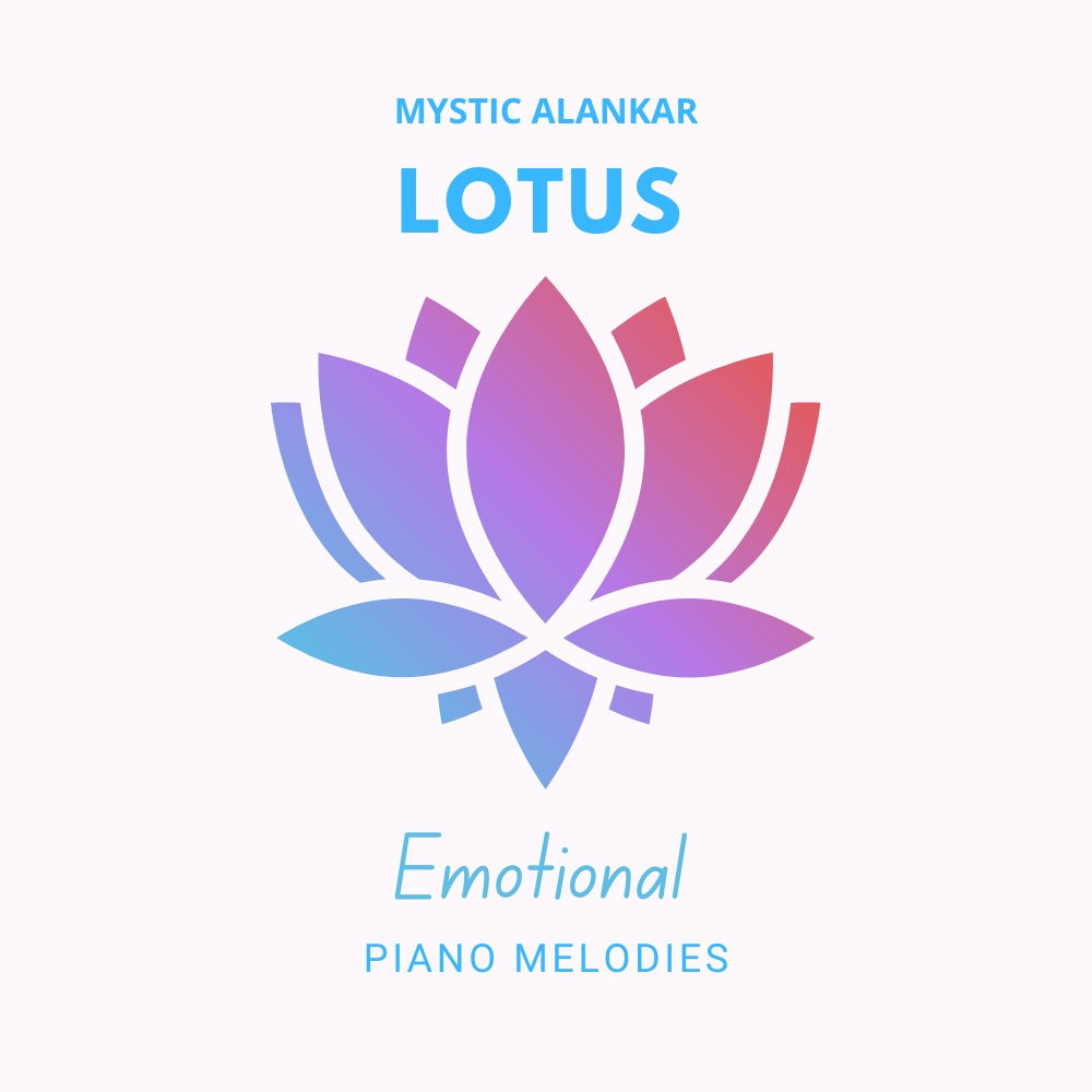 Mystic Alankar - Lotus - Emotional Piano Melody Loops Sample Packs Software GUI Artwork