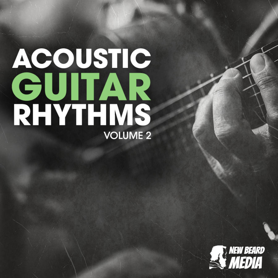 New Beard Media - Acoustic Guitar Rhythms Vol 2 Sample Packs Software GUI Artwork