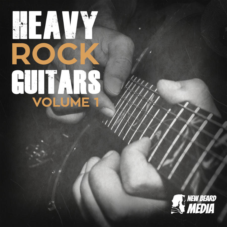 New Beard Media - Heavy Rock Guitars Vol 1 Sample Packs Software GUI Artwork