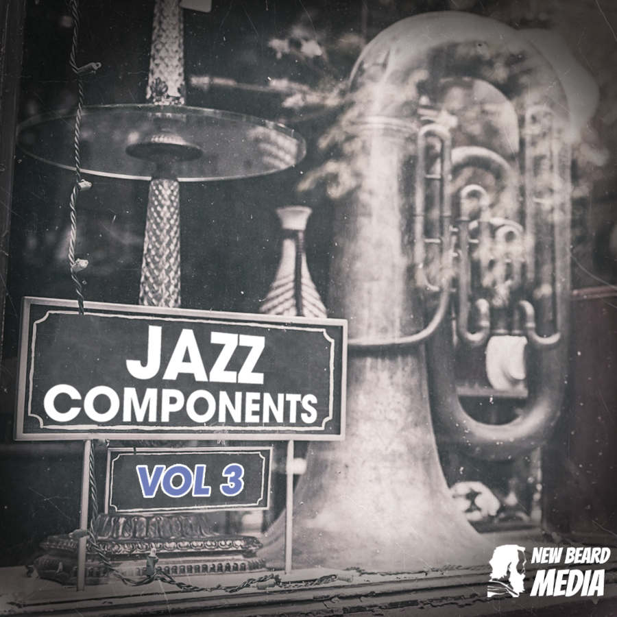 New Beard Media - Jazz Components Vol 3 Sample Packs Software GUI Artwork