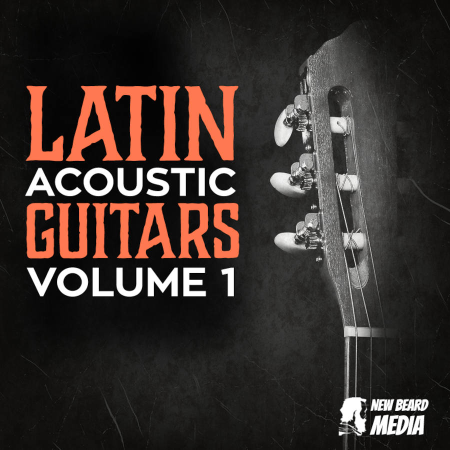 New Beard Media - Latin Acoustic Guitars Vol 1 Sample Packs Software GUI Artwork