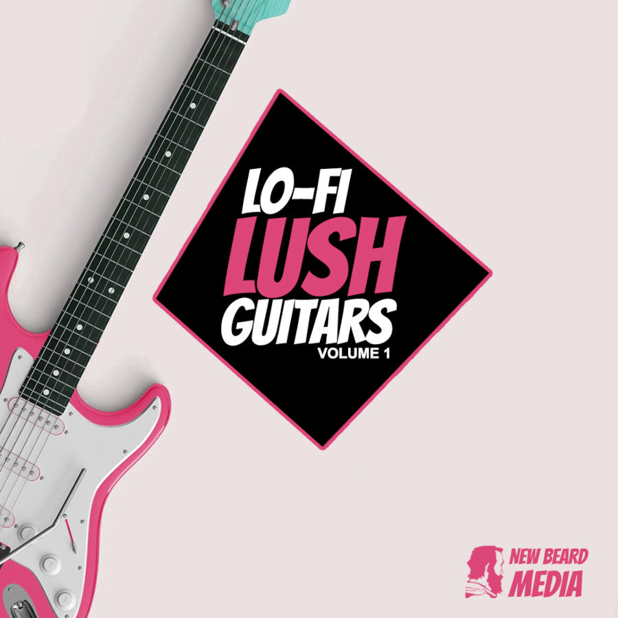 New Beard Media - Lo Fi Lush Guitars Vol 1 Sample Packs Software GUI Artwork