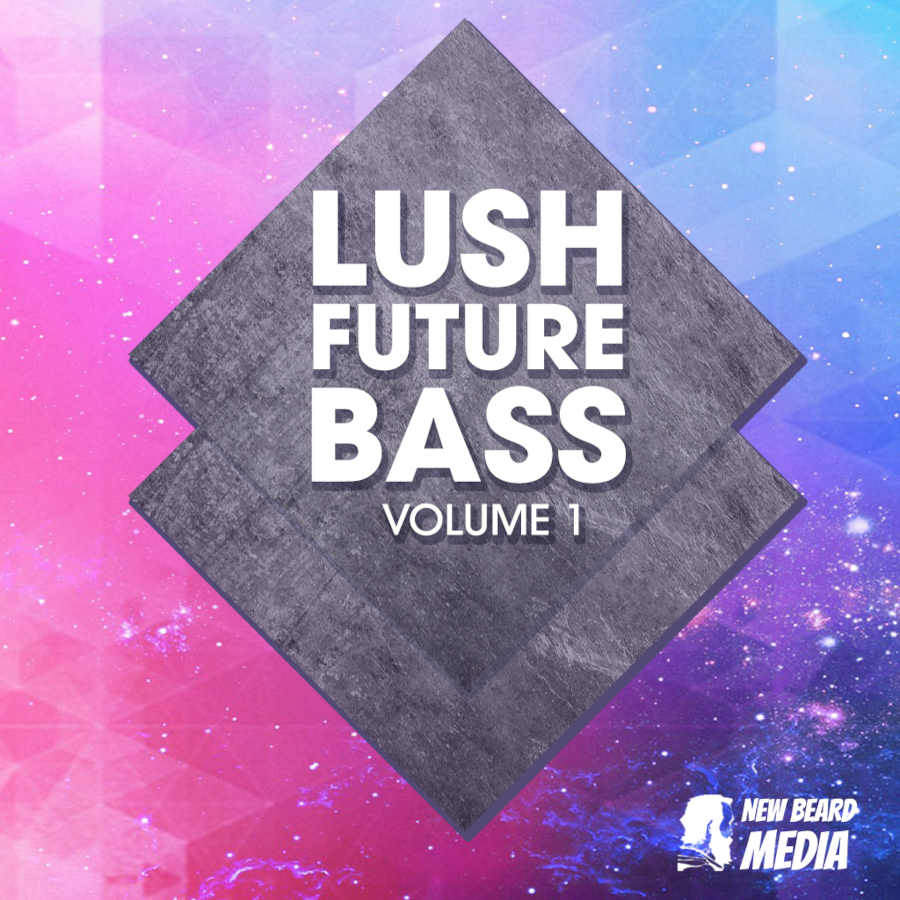 New Beard Media - Lush Future Bass Vol 1 Sample Packs Software GUI Artwork