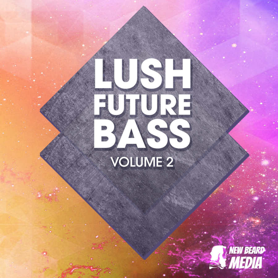New Beard Media - Lush Future Bass Vol 2 Sample Packs Software GUI Artwork