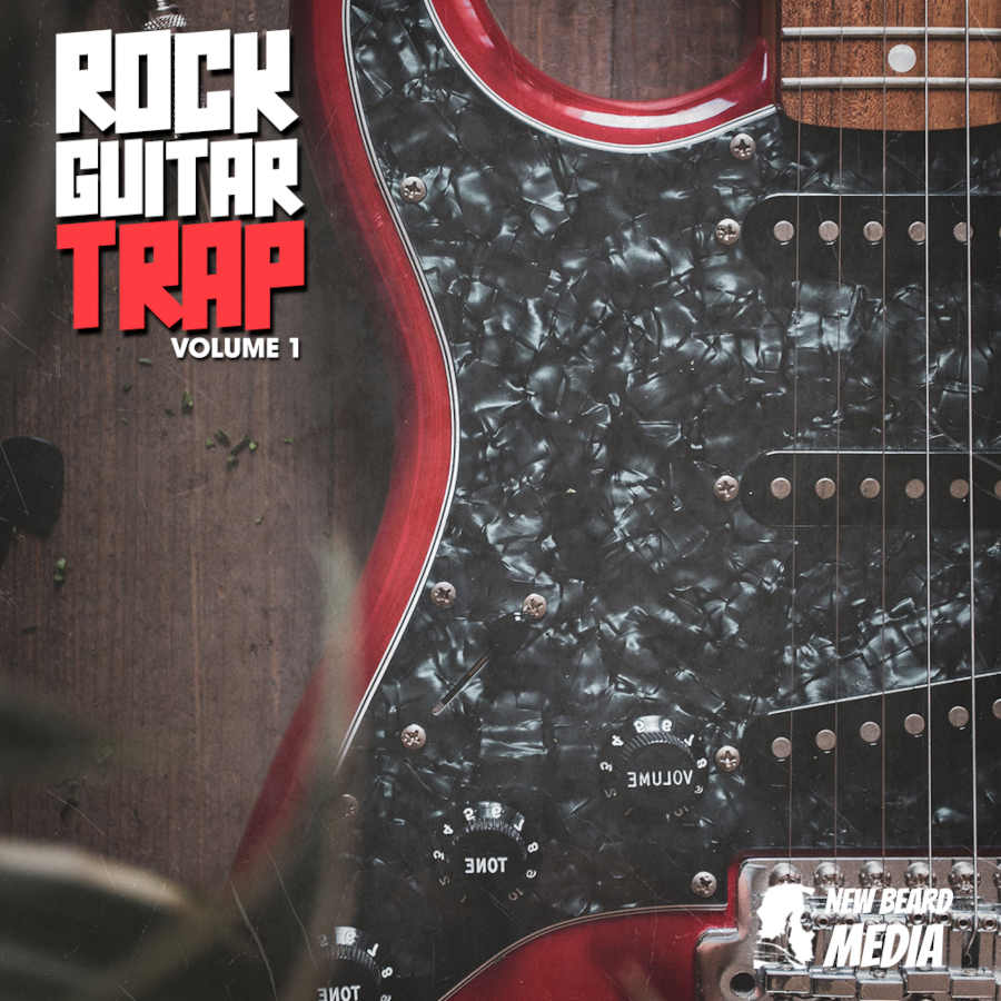 New Beard Media - Rock Guitar Trap Vol 1 Sample Packs Software GUI Artwork