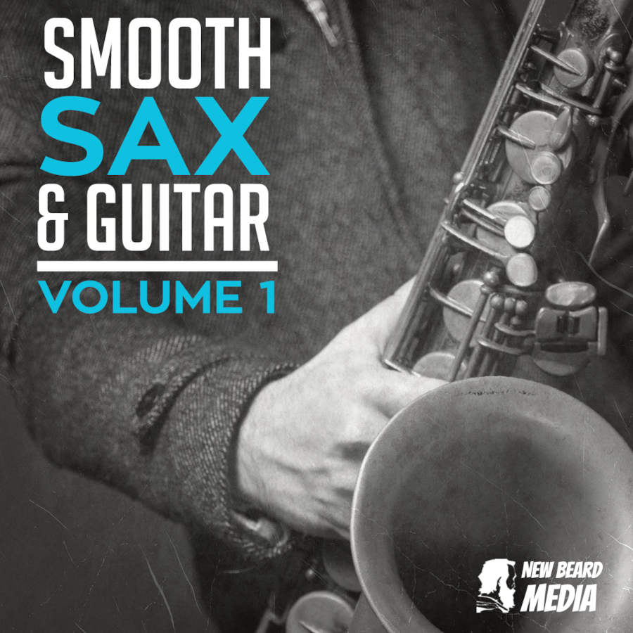 New Beard Media - Smooth Sax and Guitar Vol 1 Sample Packs Software GUI Artwork