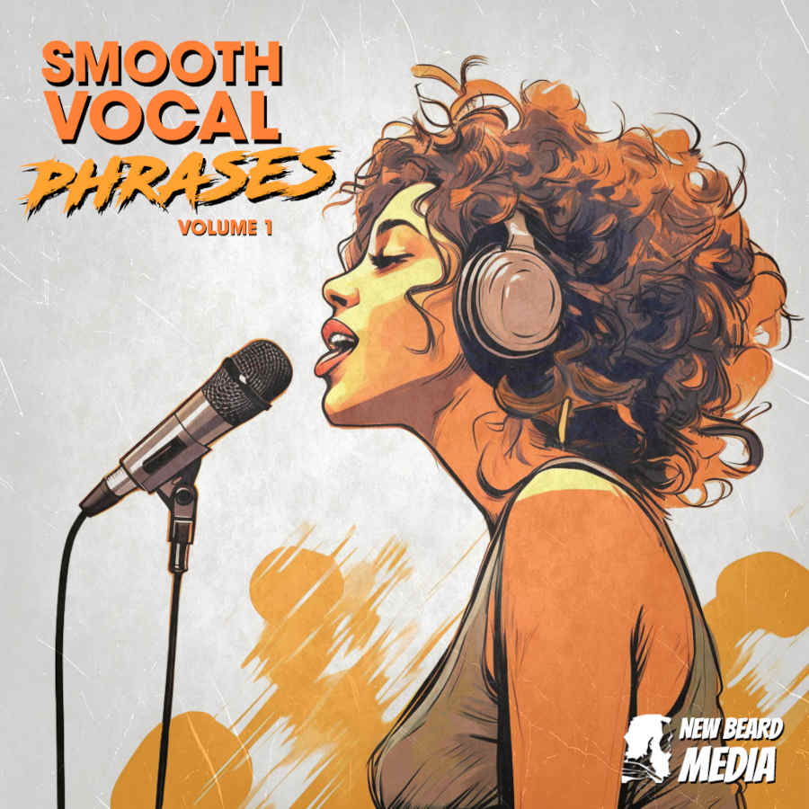New Beard Media - Smooth Vocal Phrases Vol 1 Sample Packs Software GUI Artwork