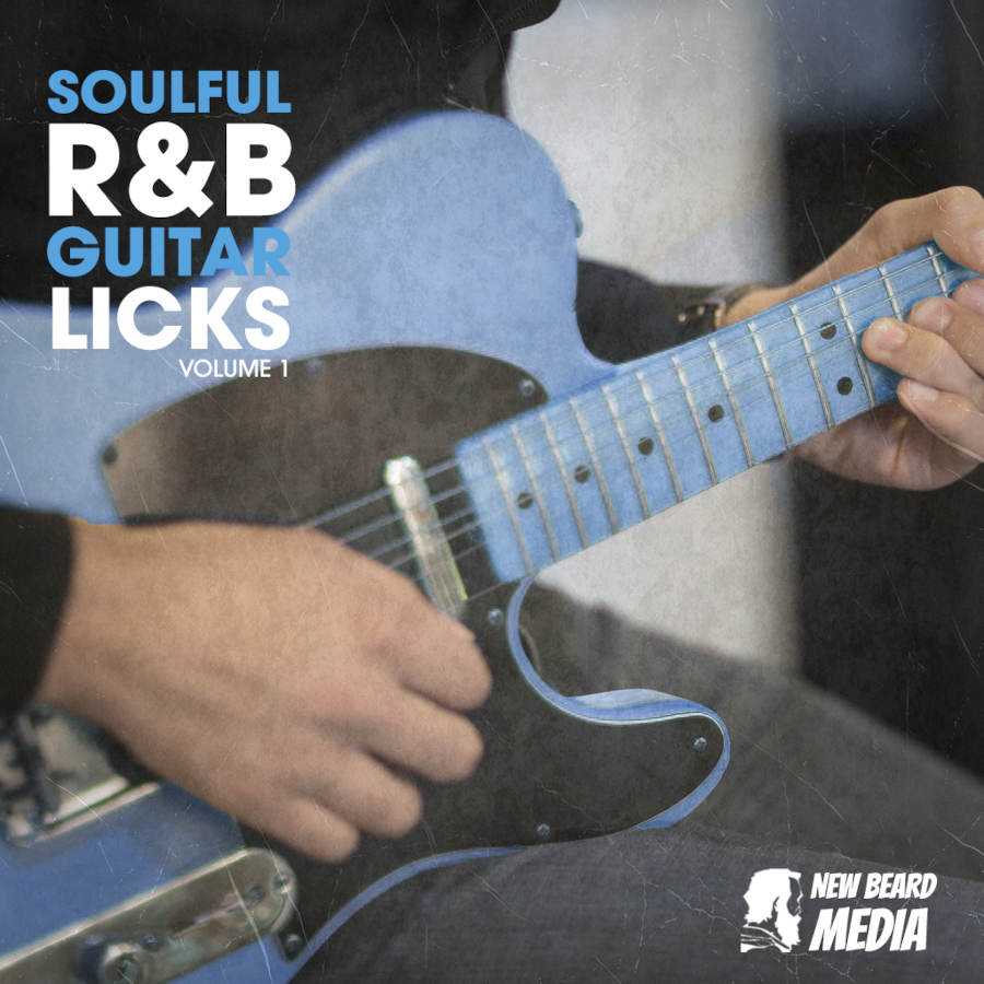 New Beard Media - Soulful R&B Guitar Licks Vol 1 Sample Packs Software GUI Artwork