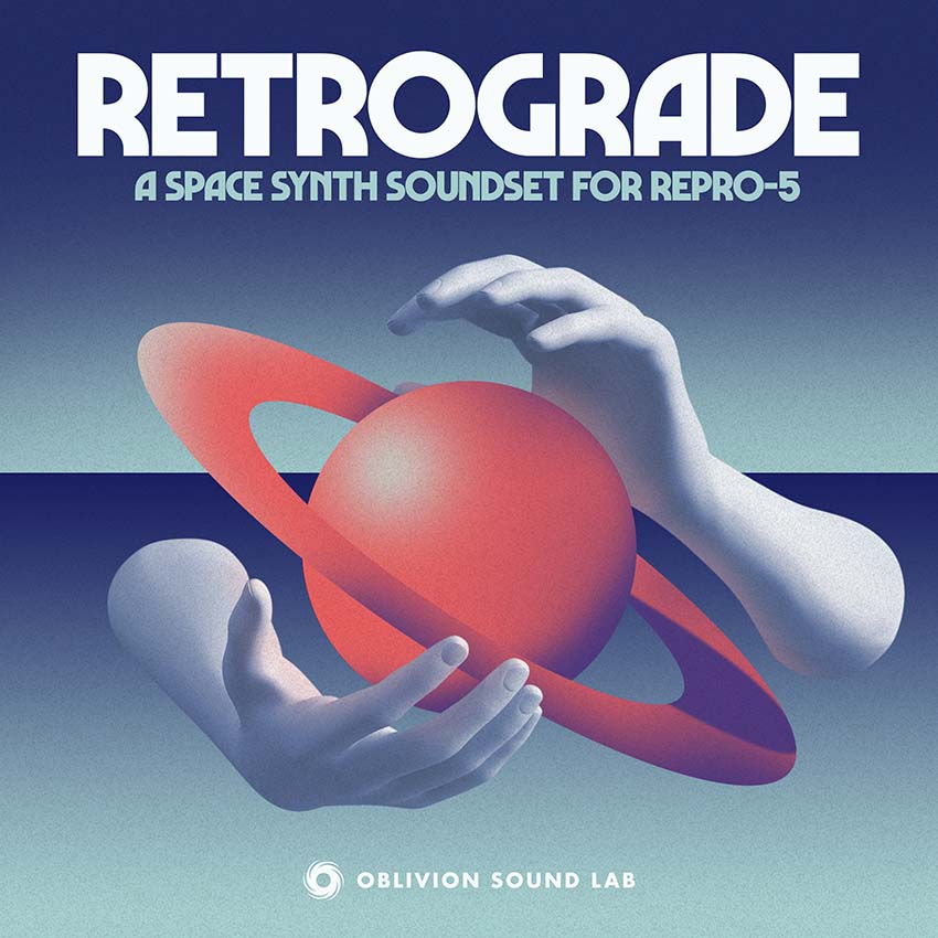 Oblivion Sound Lab - Retrograde Presets Software GUI Artwork