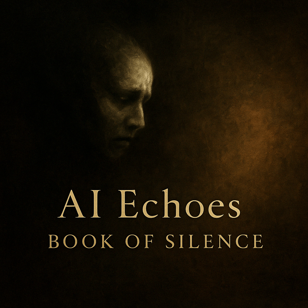 Ocean Swift - AI Echoes: Book of Silence Sample Packs Software GUI Artwork