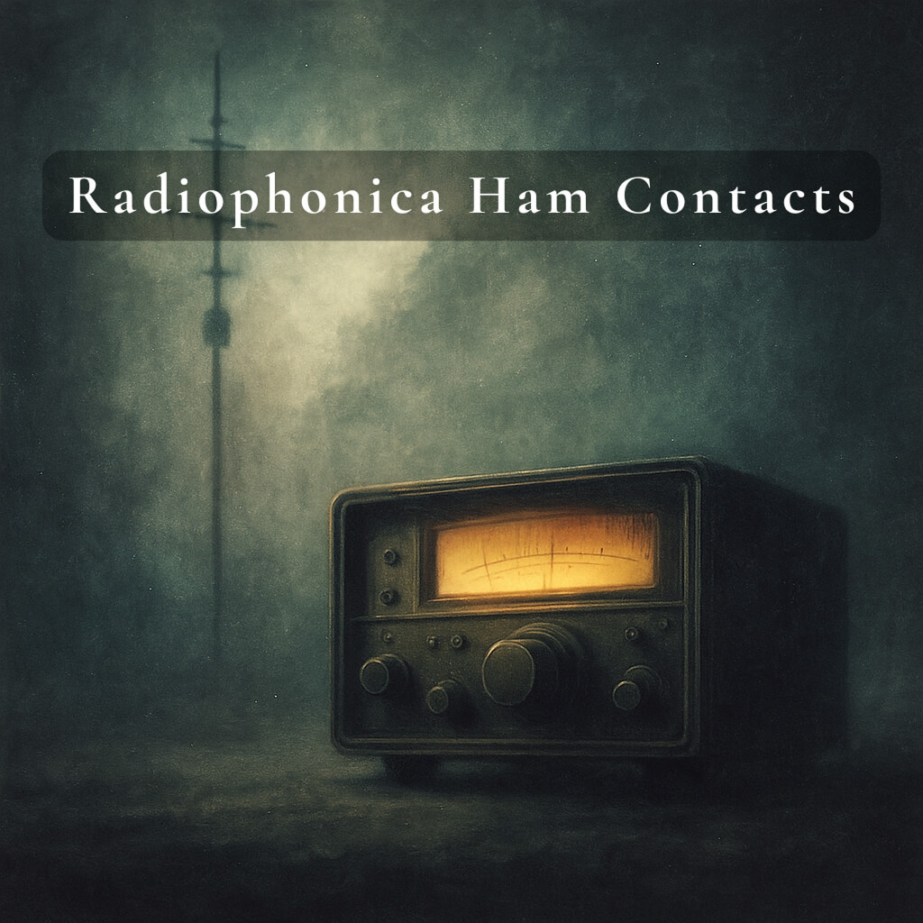 Ocean Swift - Radiophonica Ham Contacts Sample Packs Software GUI Artwork